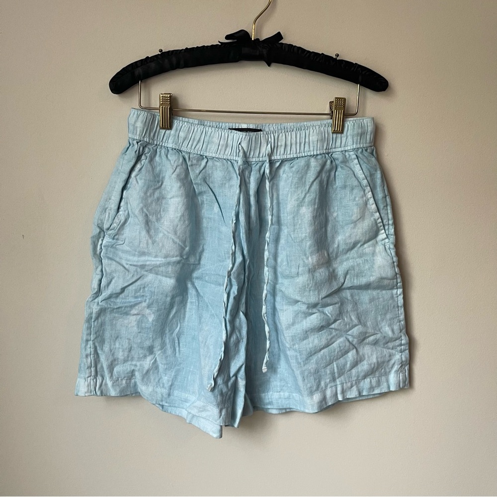 Tahari Linen Shorts S